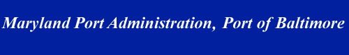 Maryland Port Admin. Port of Baltimore educational kiosk