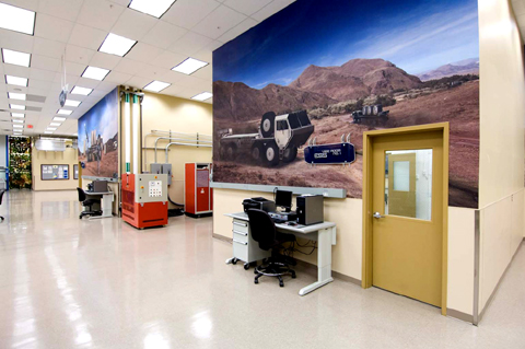 Lockheed Martin murals