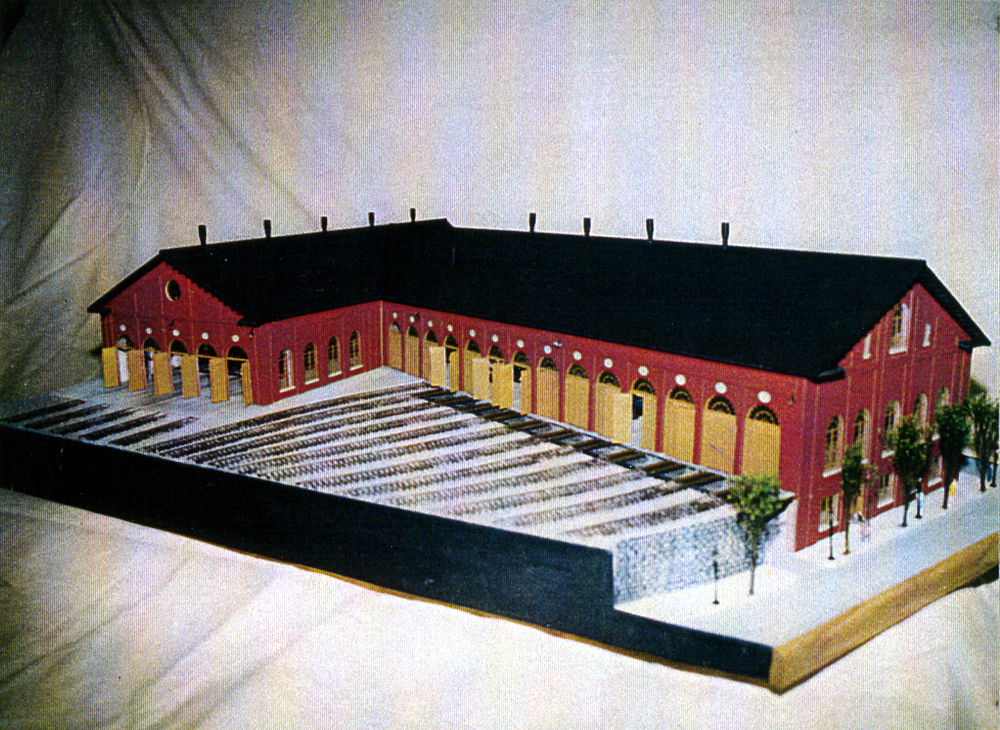 B&O Railroad Museum & Smithsonian model